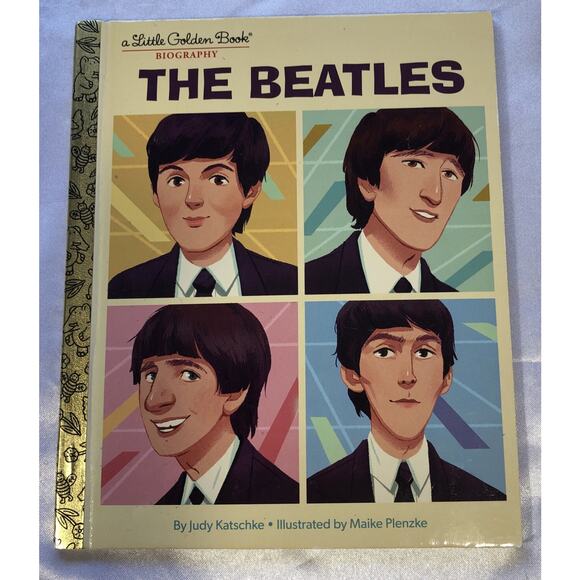 The Beatles Biography Little Golden Book Childrens Story - Picture 1 of 4